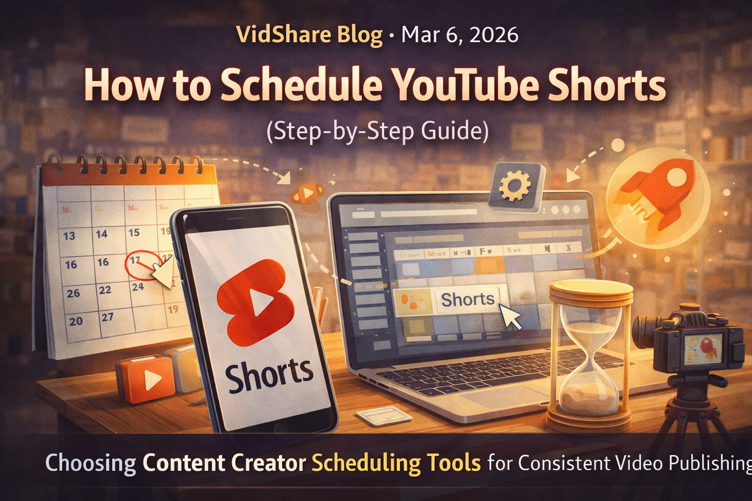 How to Schedule YouTube Shorts (Step-by-Step Guide)