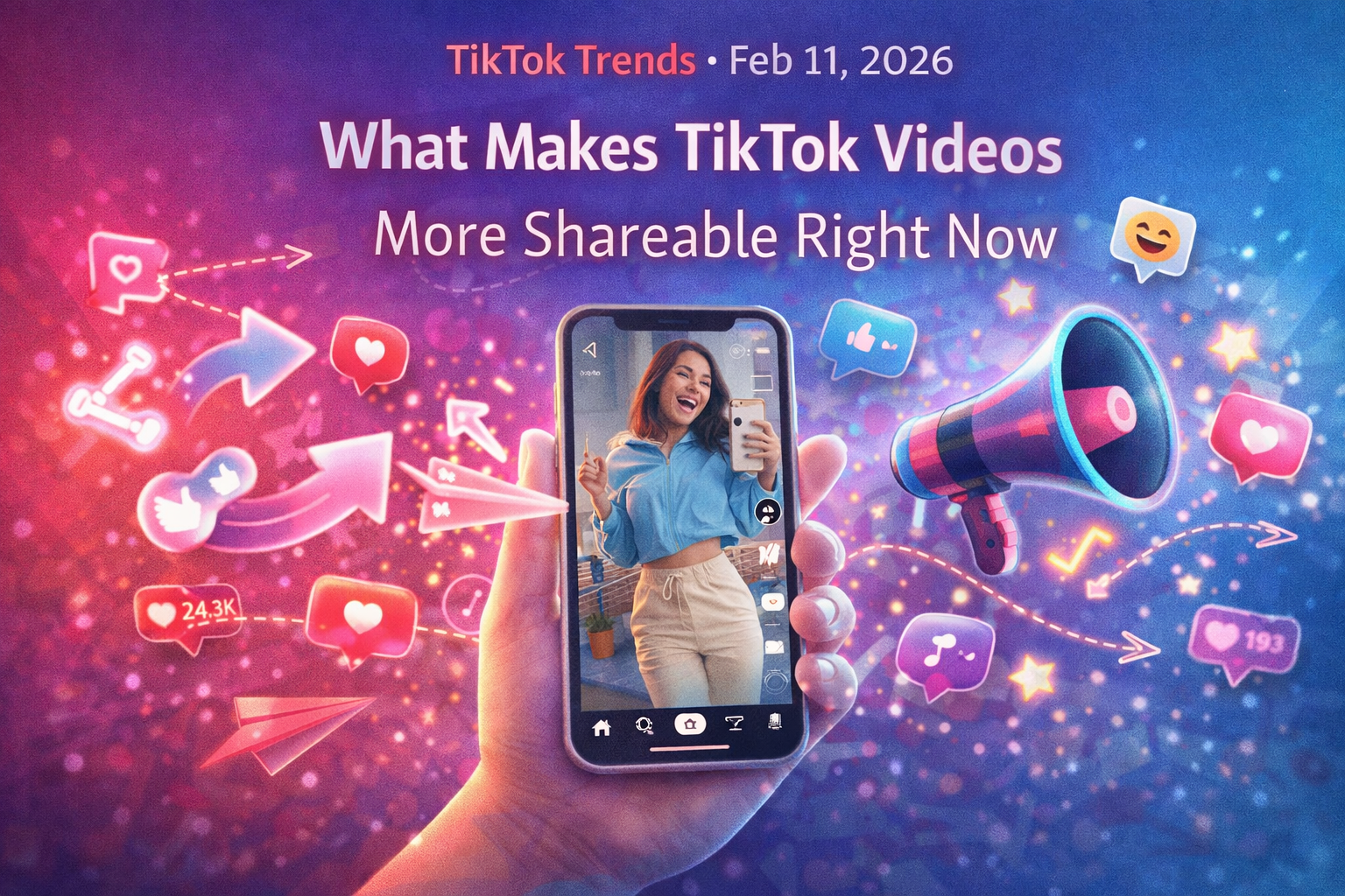 What Makes TikTok Videos More Shareable Right Now